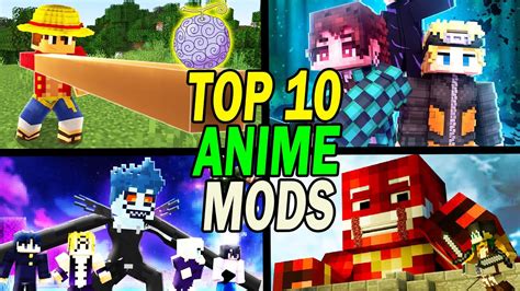 best anime mods minecraft